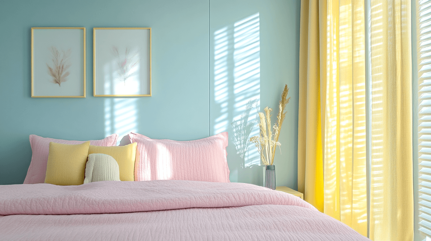 Bedroom in Pastel: An Oasis of Calm