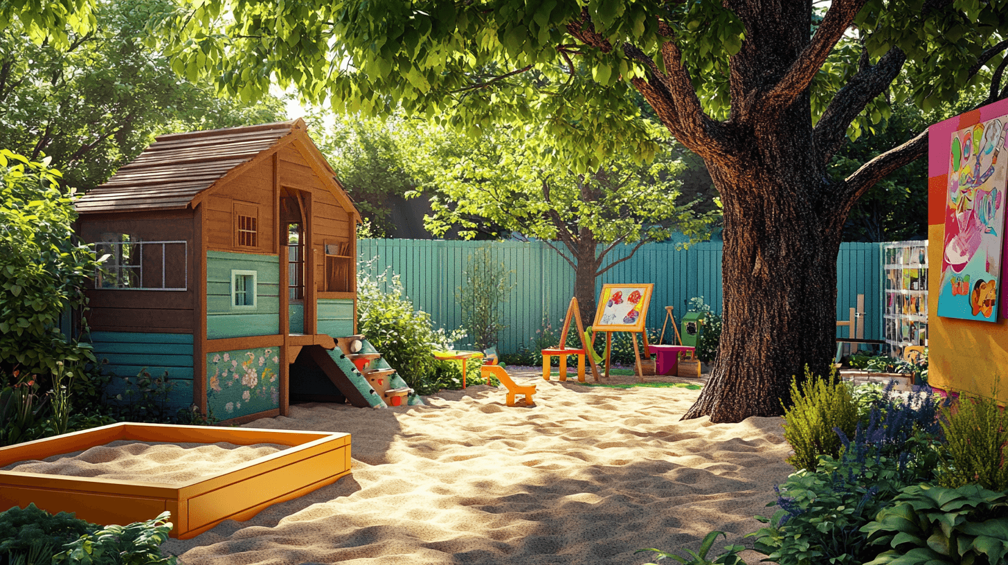 Outdoor playroom: The garden as an adventure land