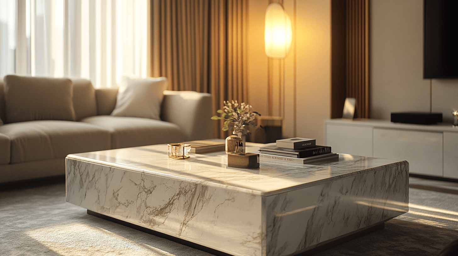 A Touch of Luxury: Marble Tables for Your Living Room