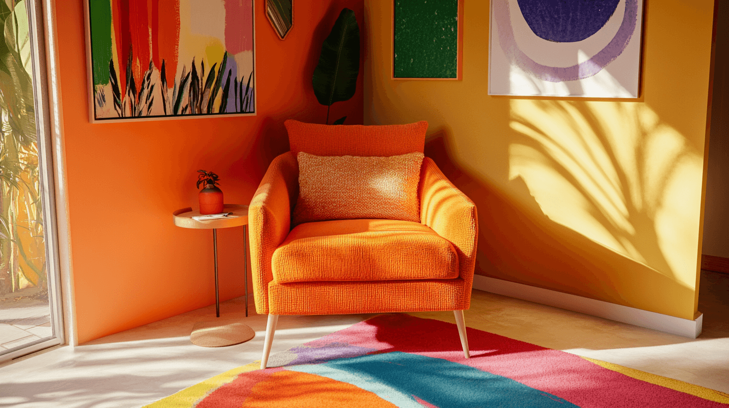 Bold colors in small spaces: Dare to use color despite limited space