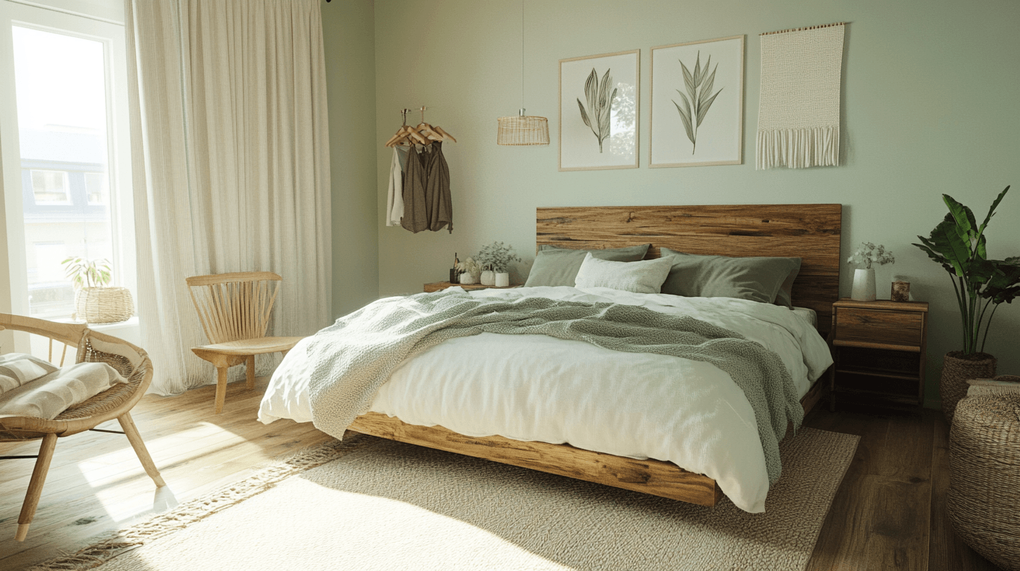Color palette and materials