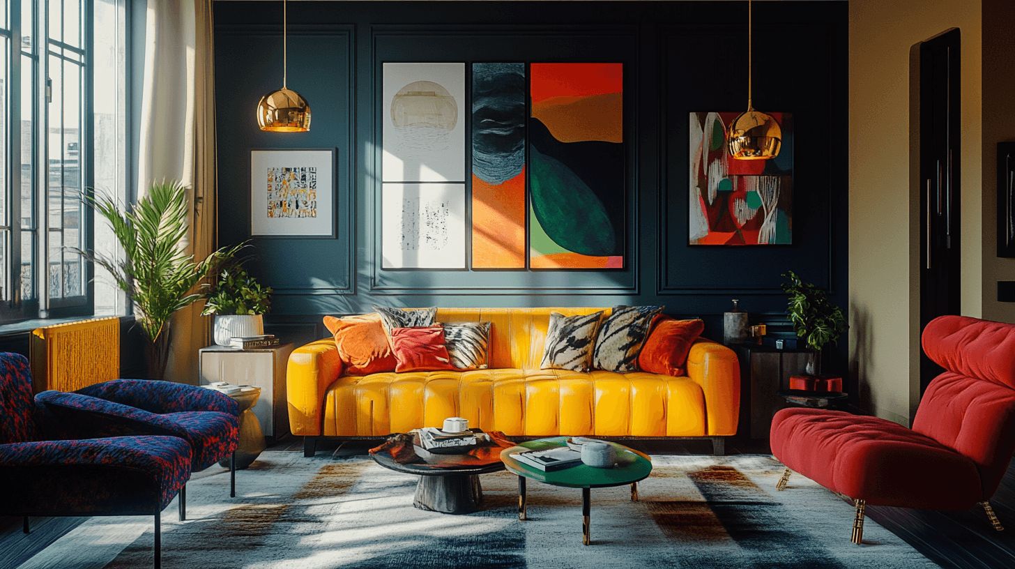 Bold color combinations for every room