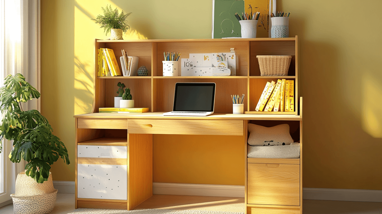 Multifunctional desks for children's rooms