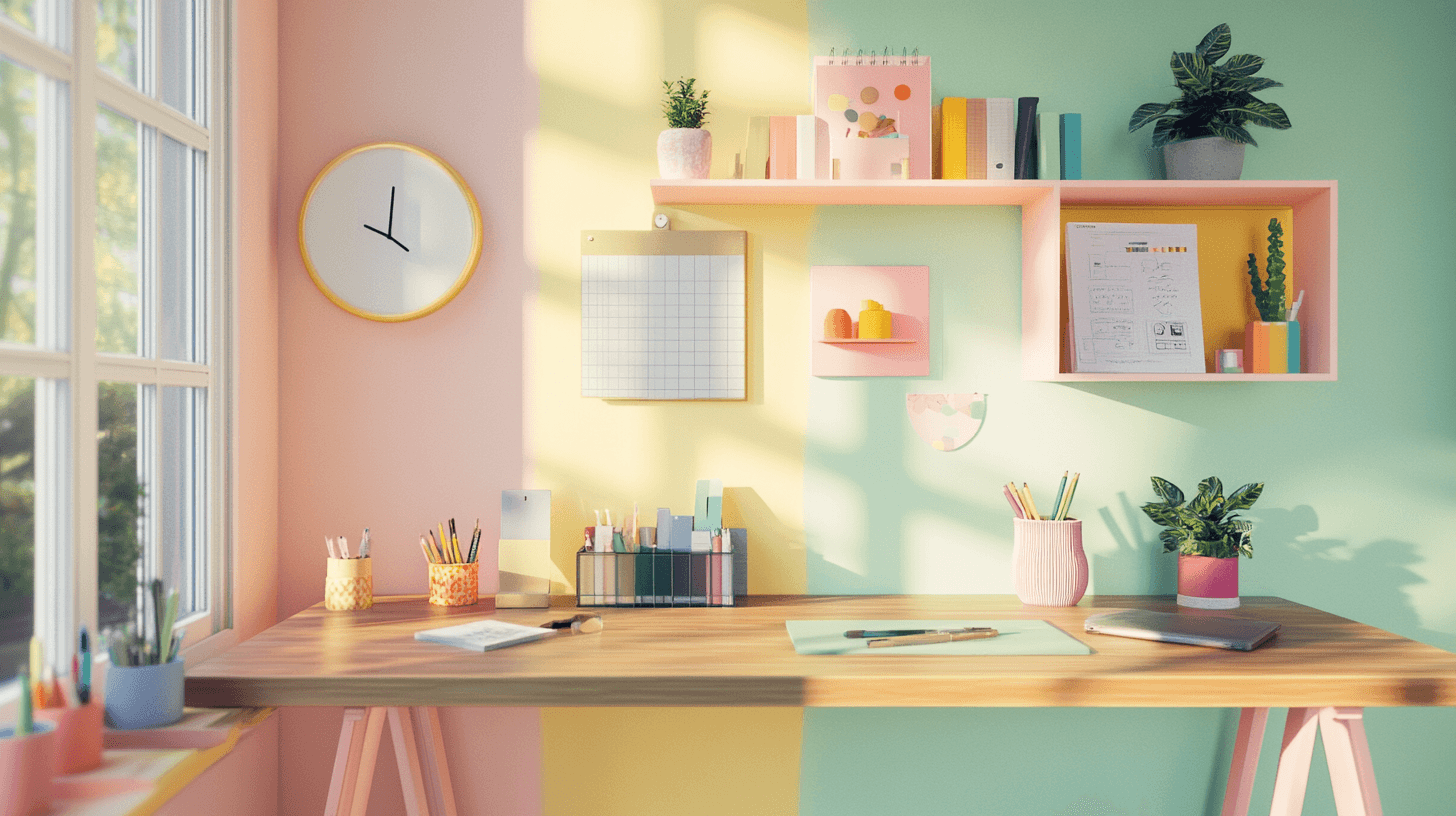 Color scheme for the home office