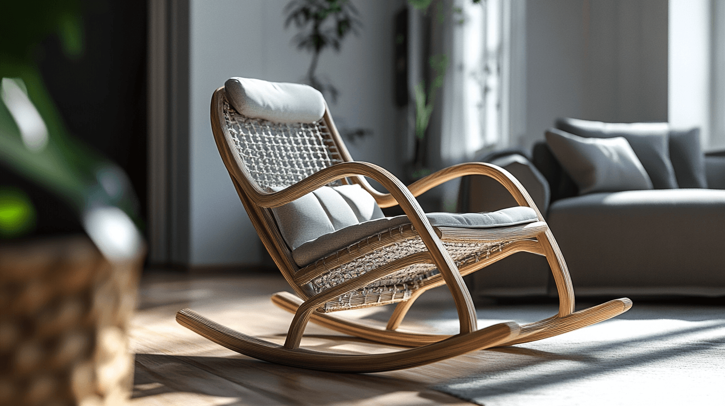 Integration of rocking chairs into your living concept