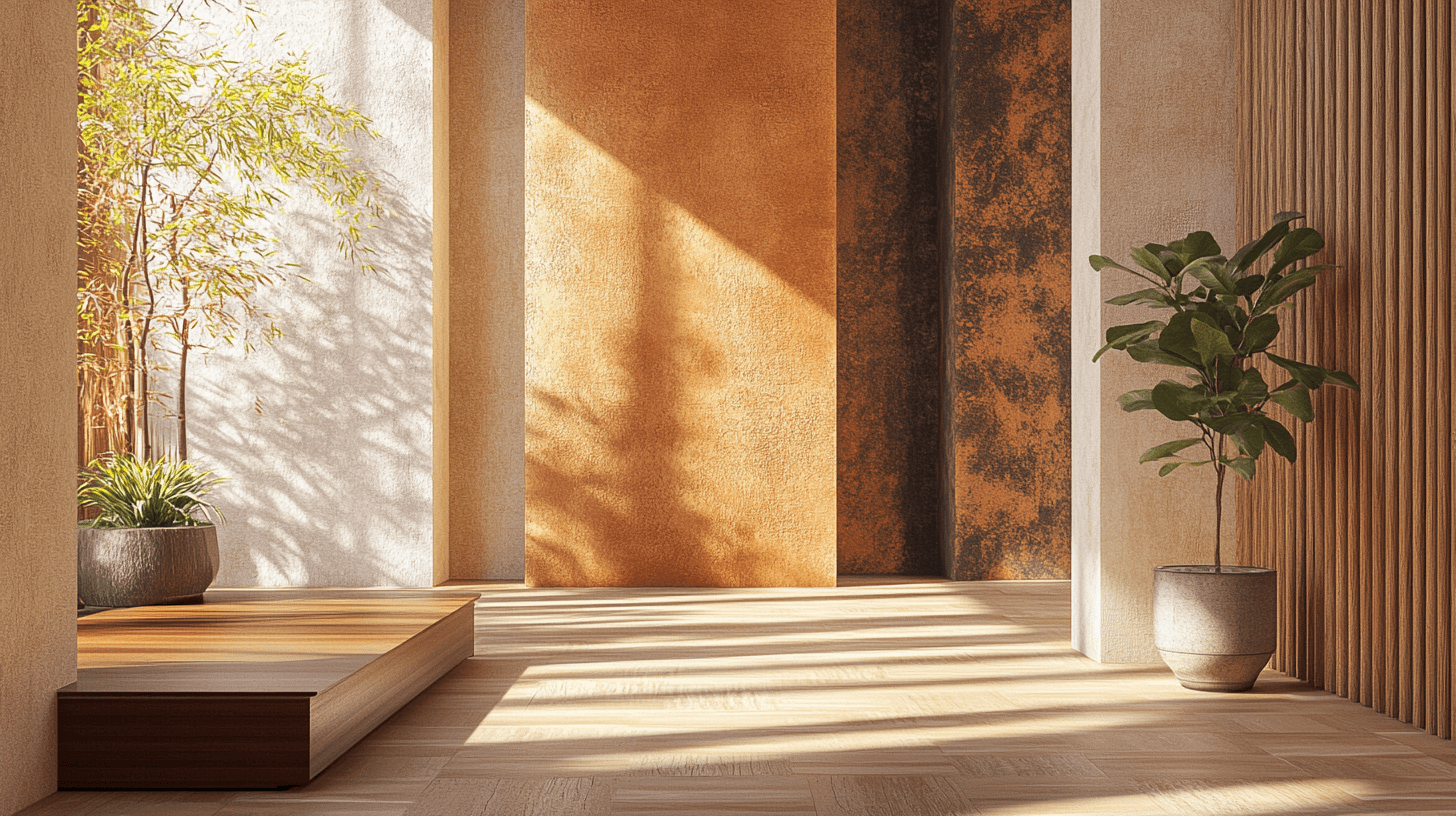Decorative elements for a calm atmosphere