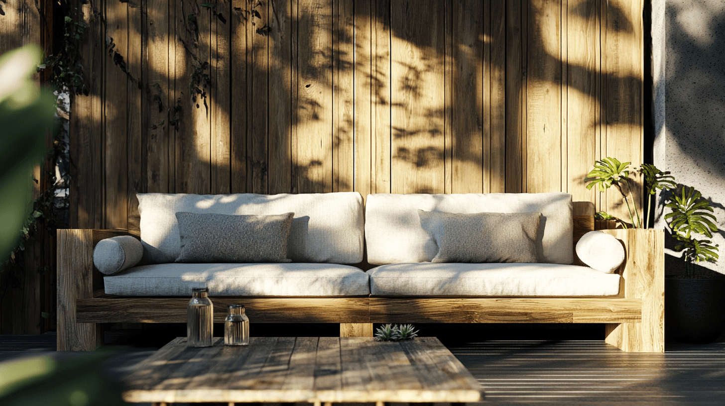 Furniture in modern country style