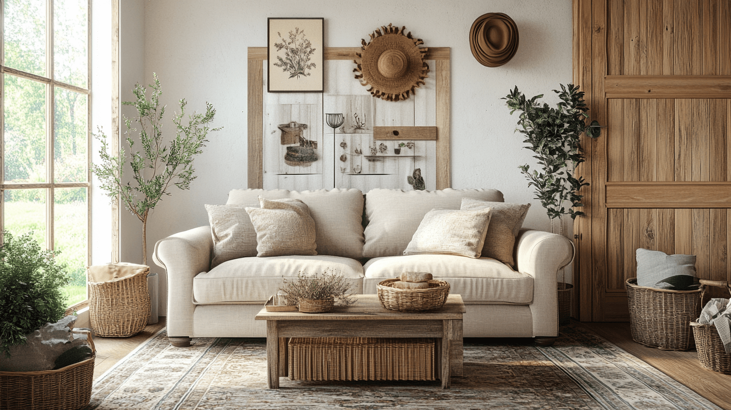 Decoration in Country House Style: Loving Details for Your Living Room
