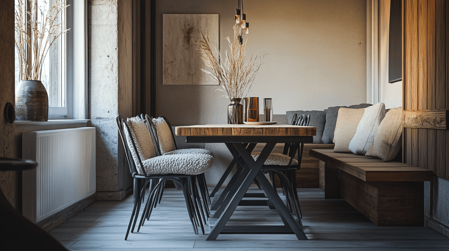 Combine the industrial style with other living styles