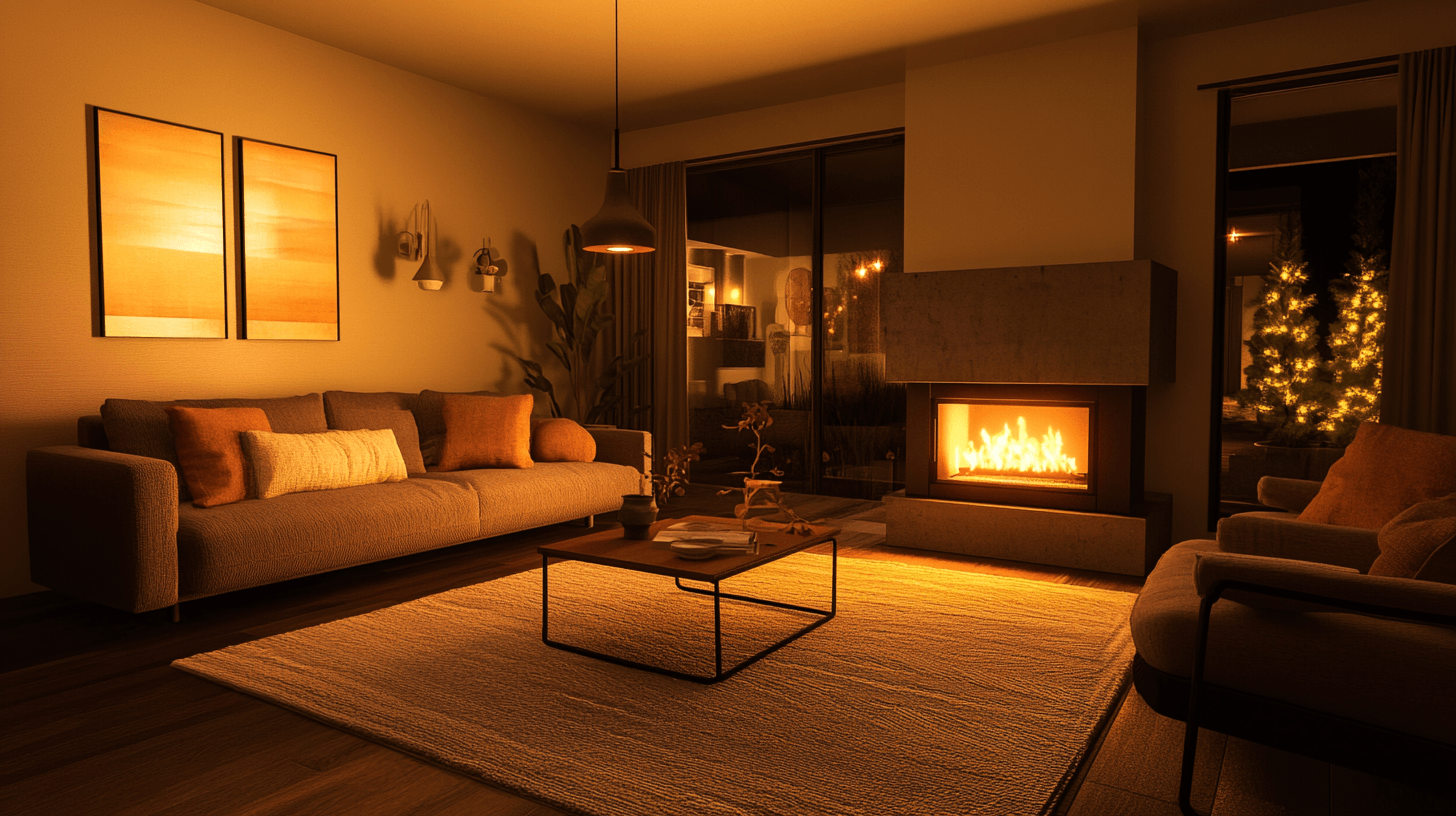 Unique atmosphere: Fireplaces for warm evenings