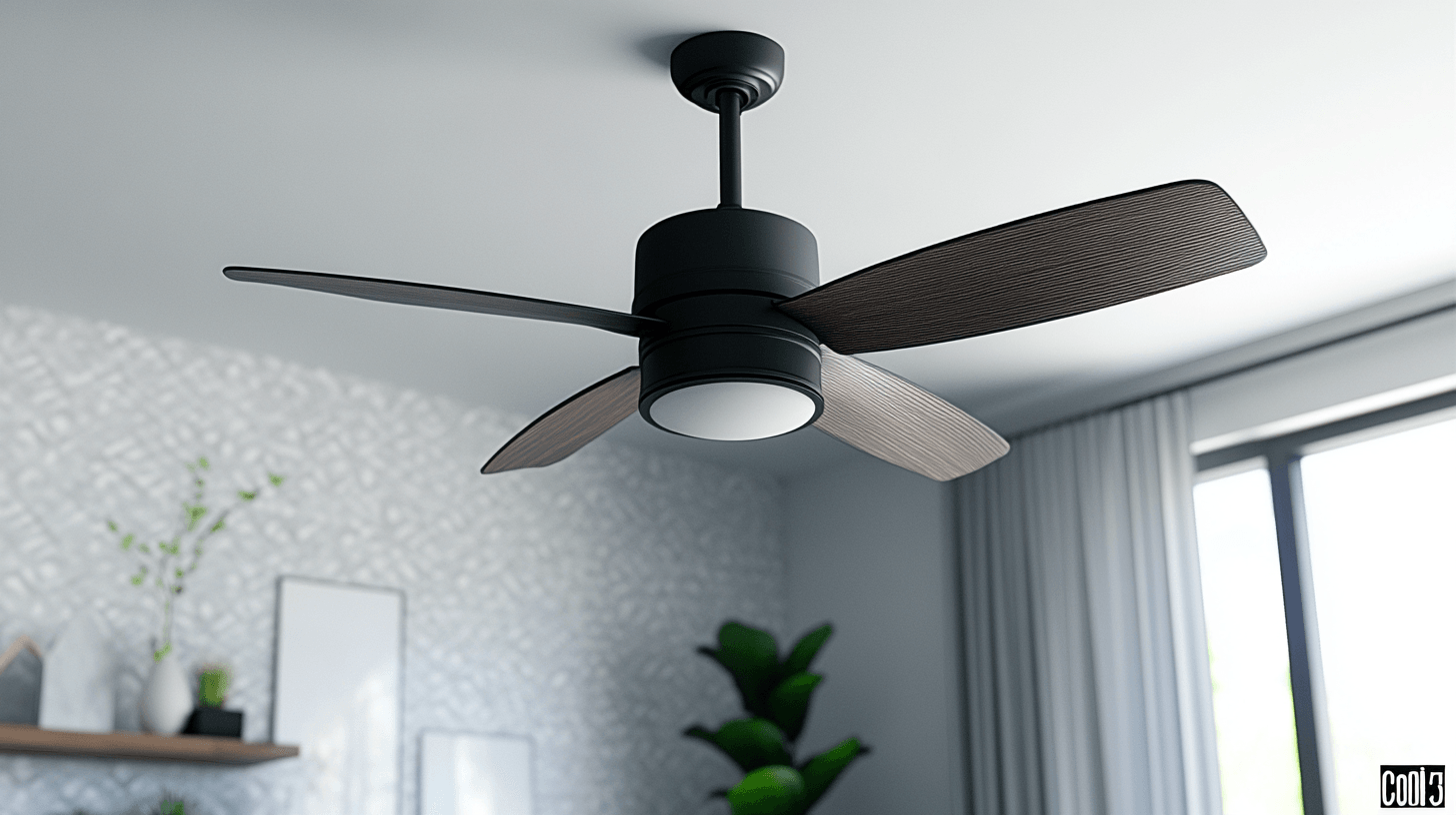 Energy efficiency and environmental friendliness of ceiling fans