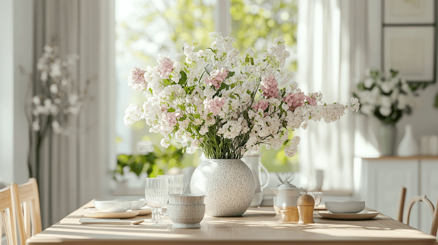 Flower decoration: Fresh flowers for spring accents