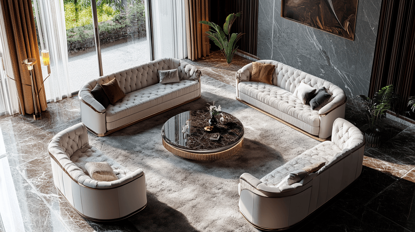 Italian style: Luxurious materials and elegant shapes