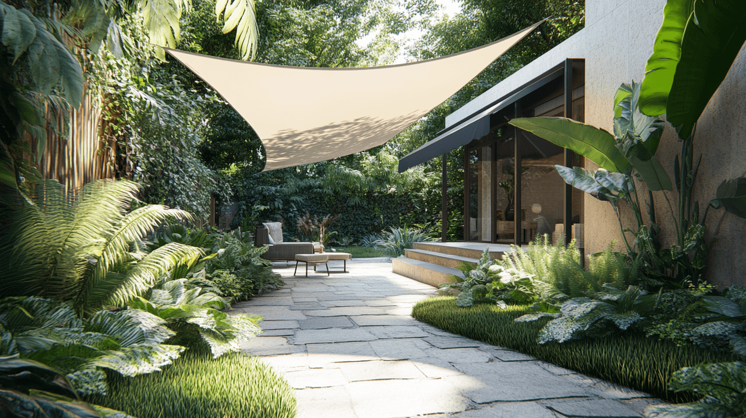 Sun protection in the garden: Awnings, sun sails and more.