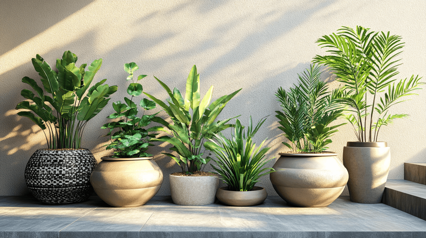 Creative planters and arrangements