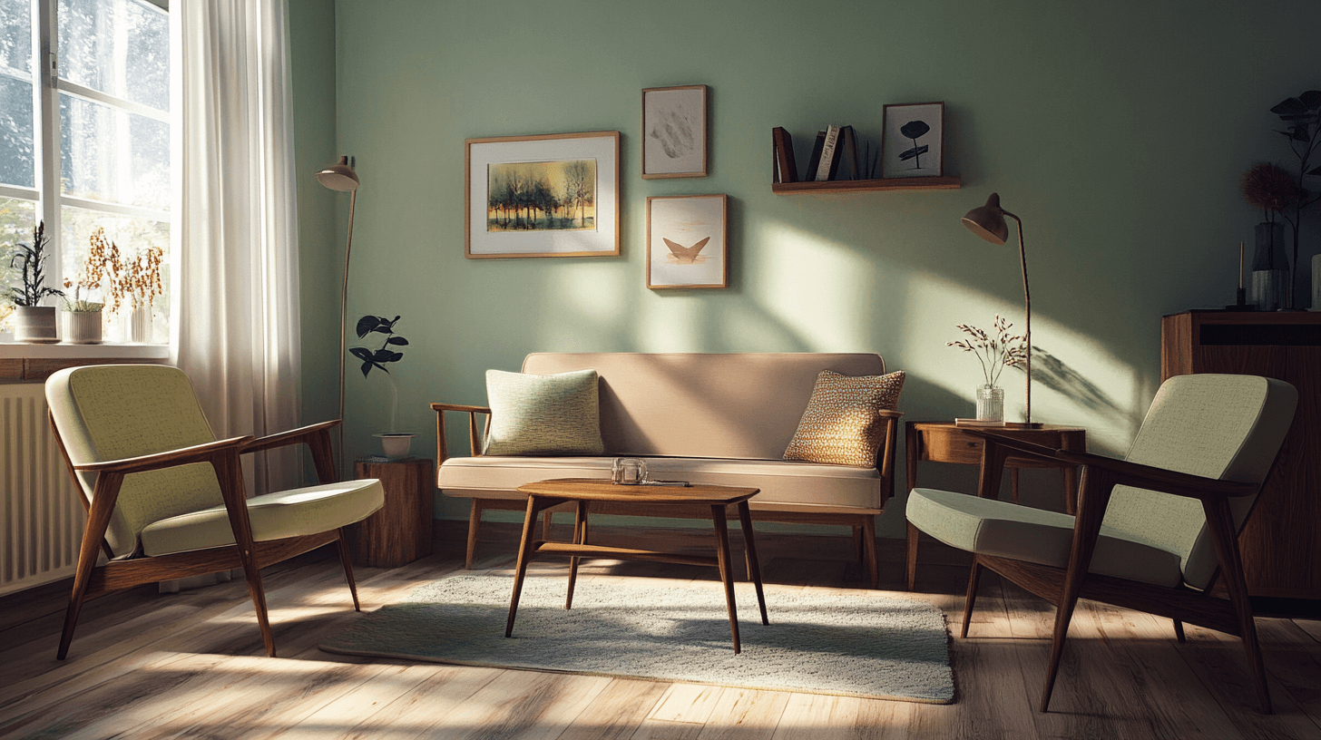 Furniture in Nordic Vintage Style