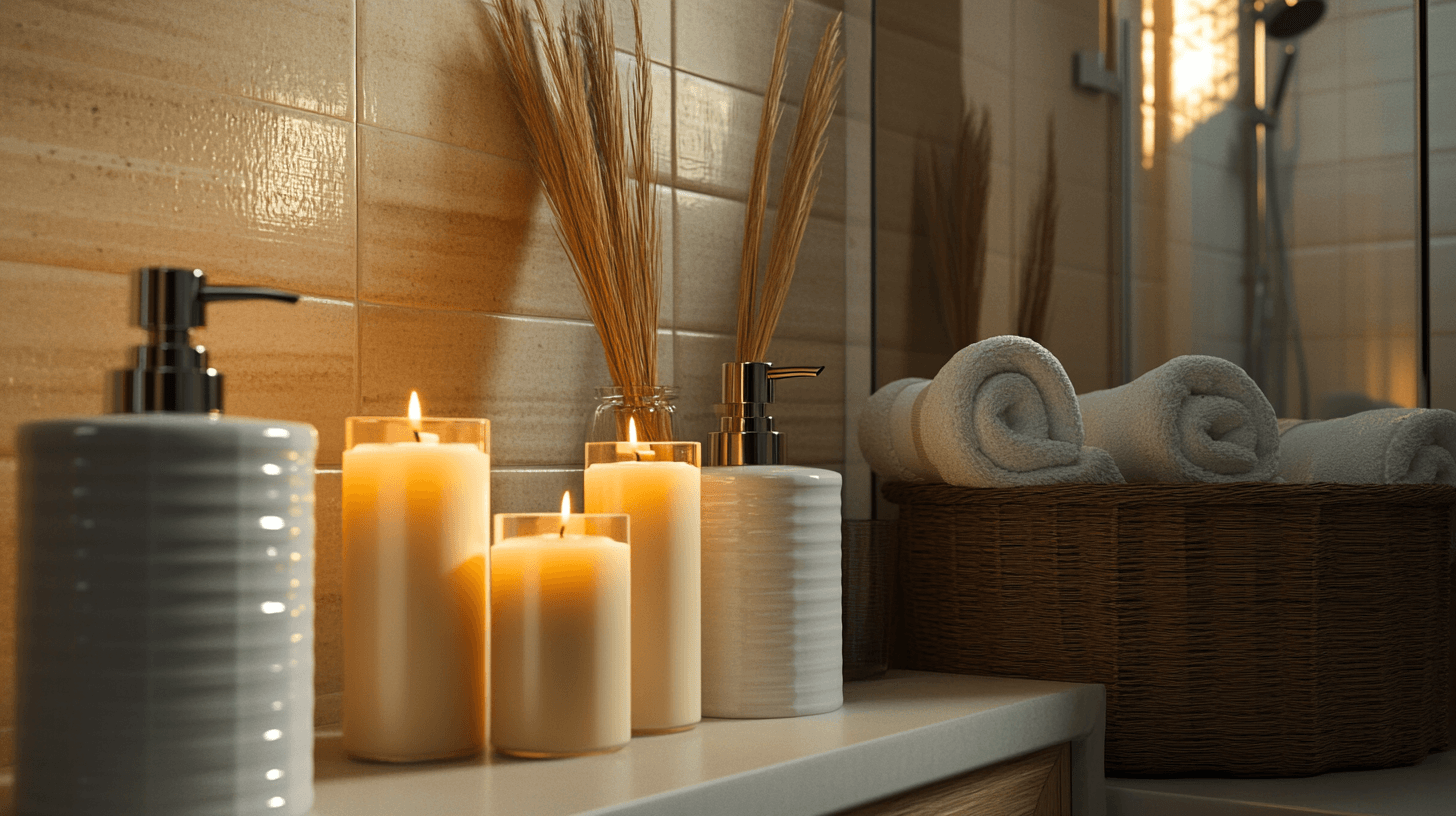 Accessories for that certain something in the bathroom