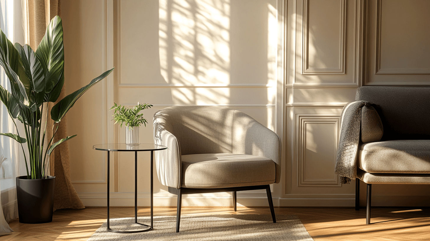 Elegant Accents: Side Tables Made of Glass