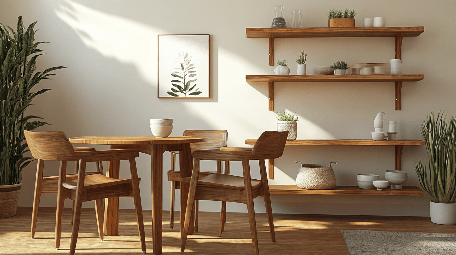 Wooden furniture: Warmth and naturalness in the city apartment