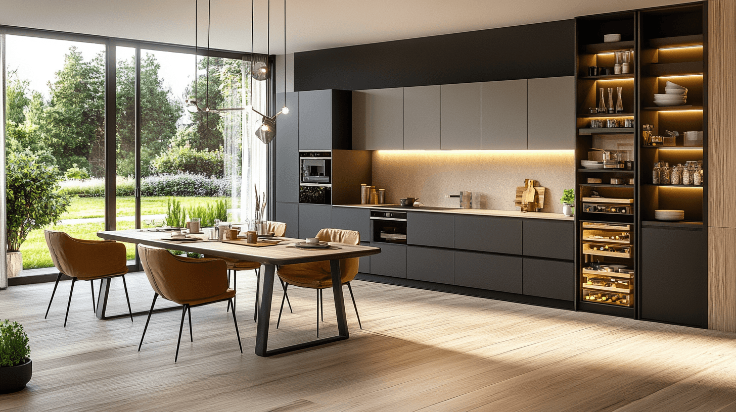 Furniture for the kitchen-living room: Functionality meets design