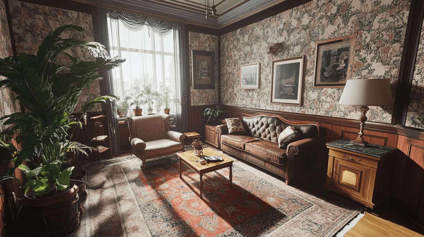 Decoration in Victorian Modern style