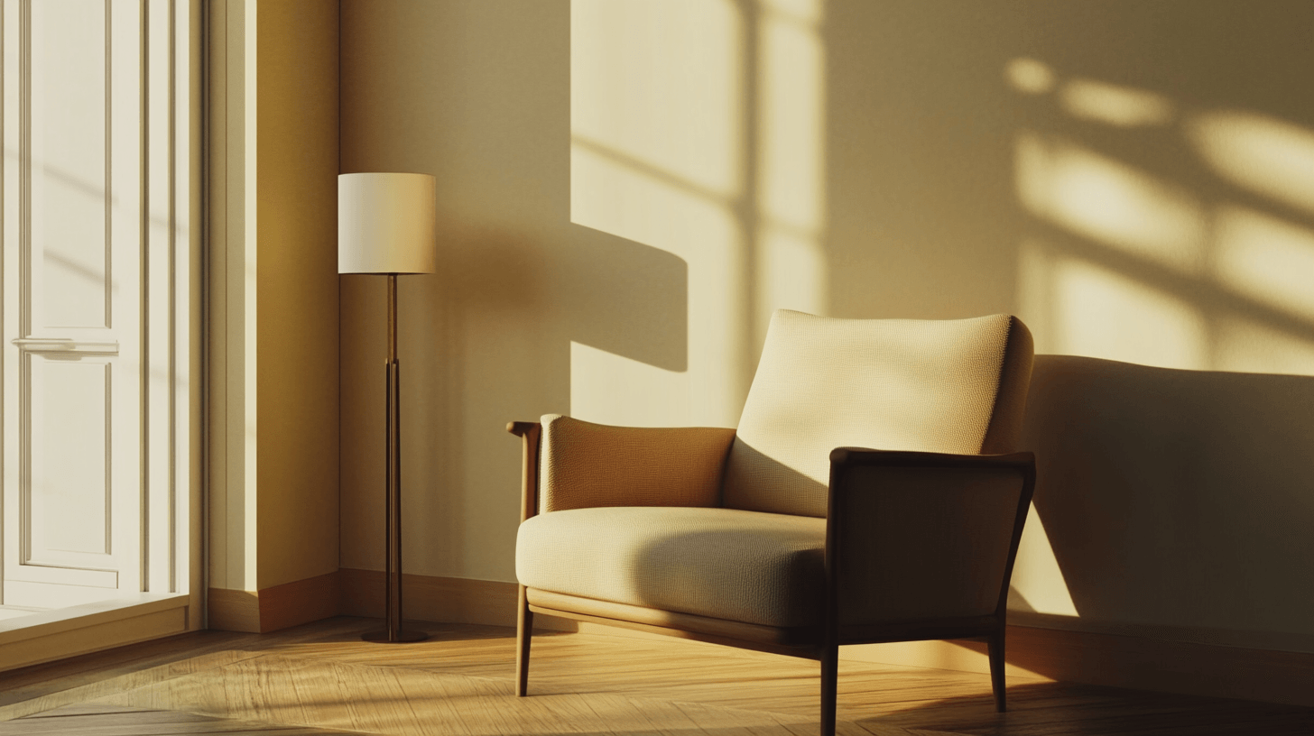 Furniture in Scandinavian maximalism
