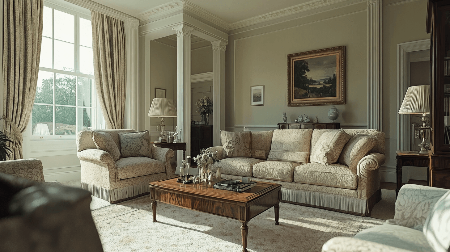 Living Styles in Georgian Style: Harmony and Symmetry