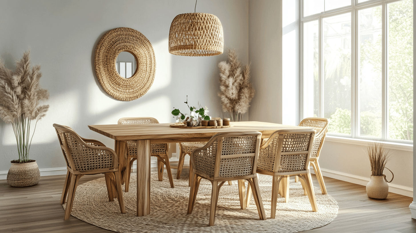 Furniture made from natural materials: The foundation of Natural Chic