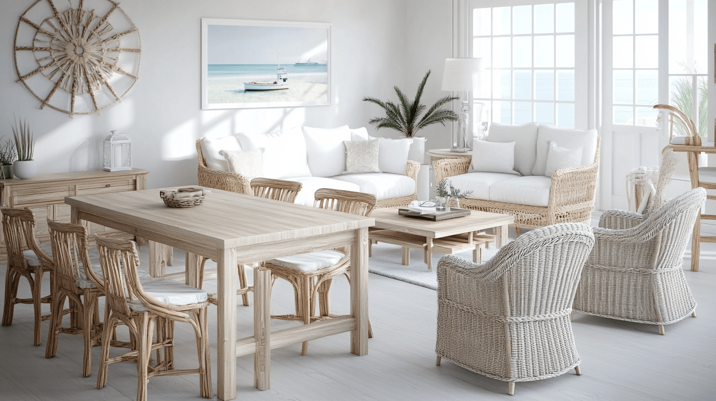 Furniture in Coastal Chic style