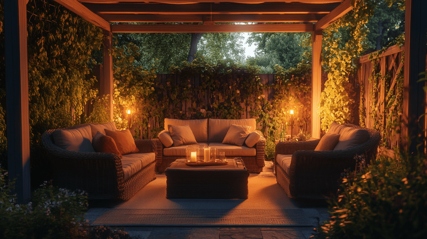 Outdoor living room: The garden as a second living room
