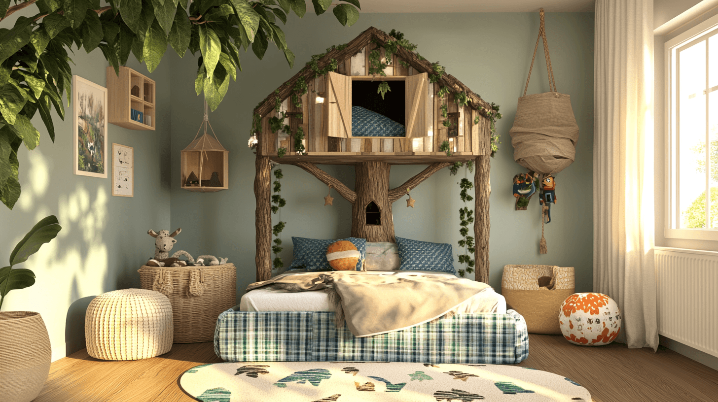 Adventurous themed beds for little explorers