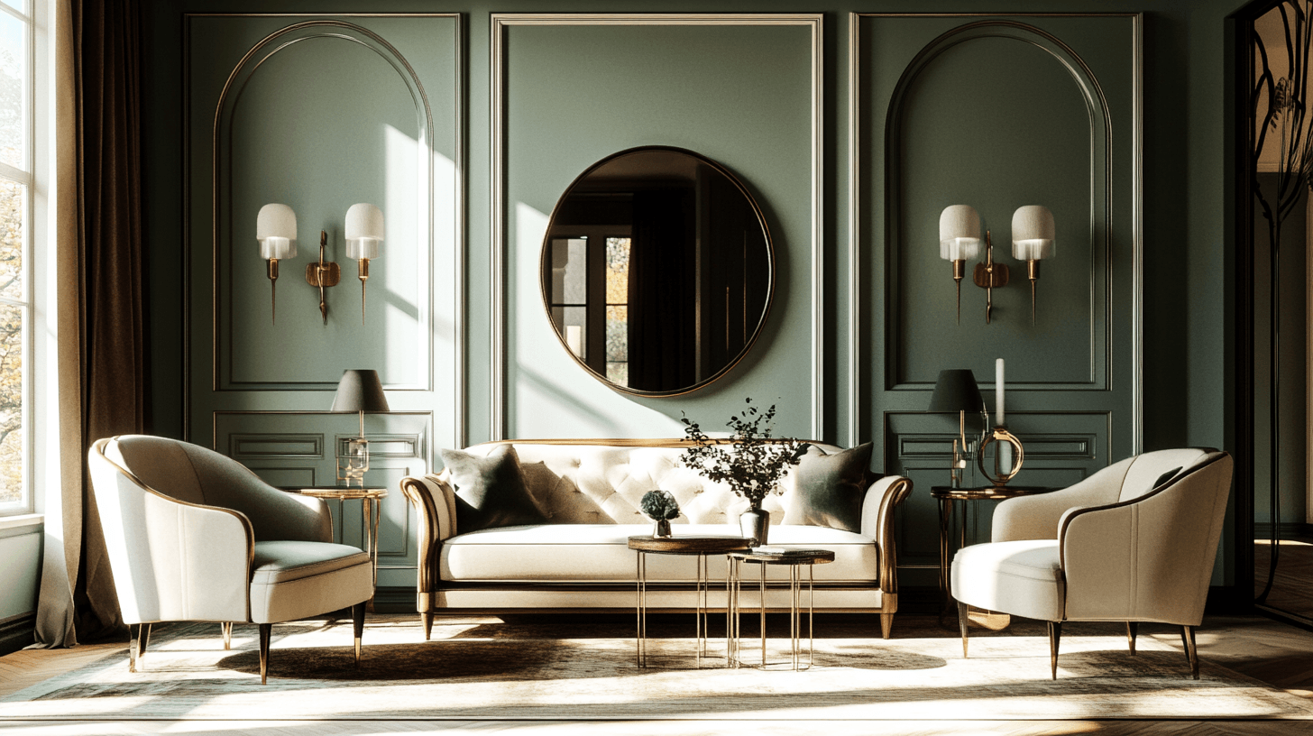 Living styles in Classic Revival