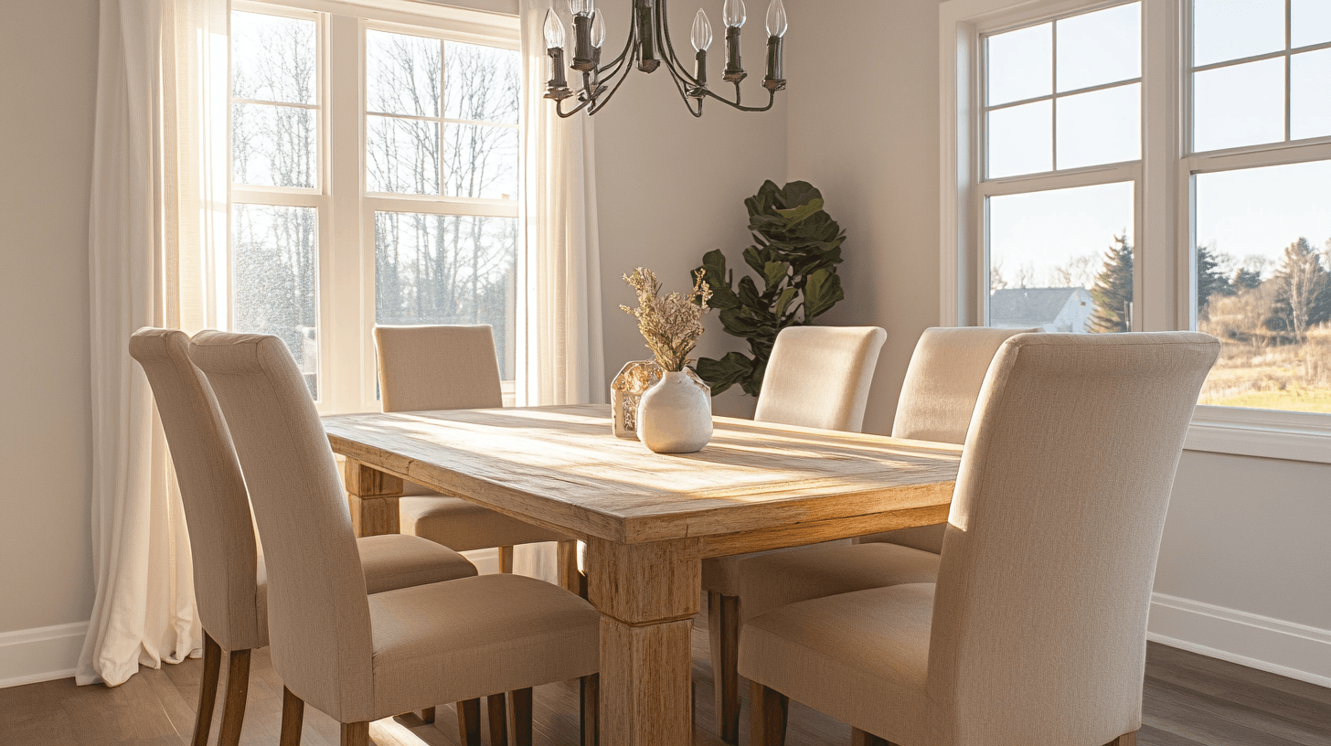 Furniture made of wood and beige: The perfect symbiosis