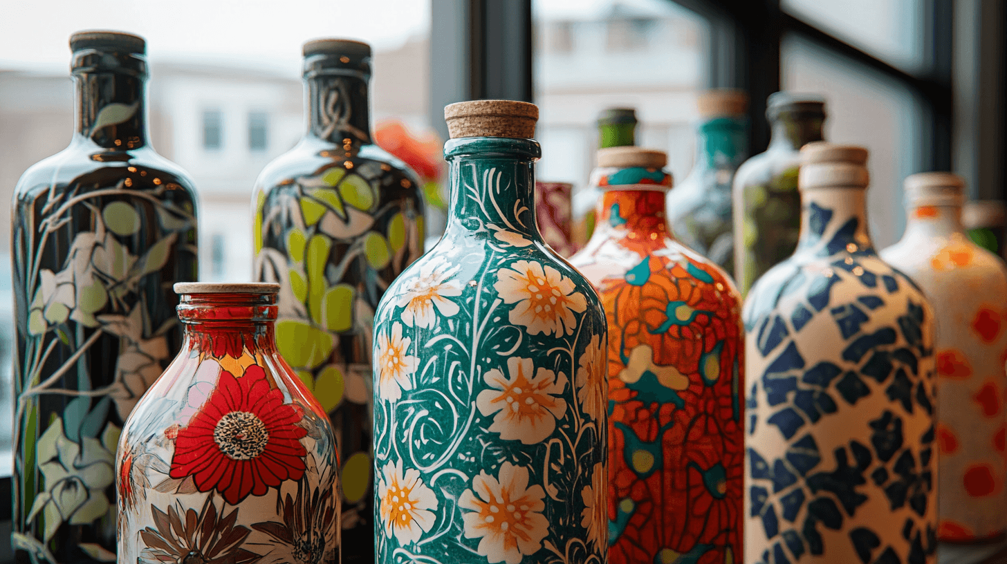 Decorating with Glass Bottles: Creative and Sustainable Decoration Ideas