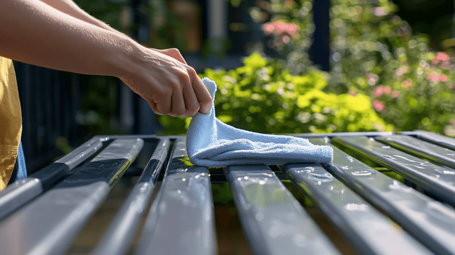 Care and cleaning of plastic garden furniture