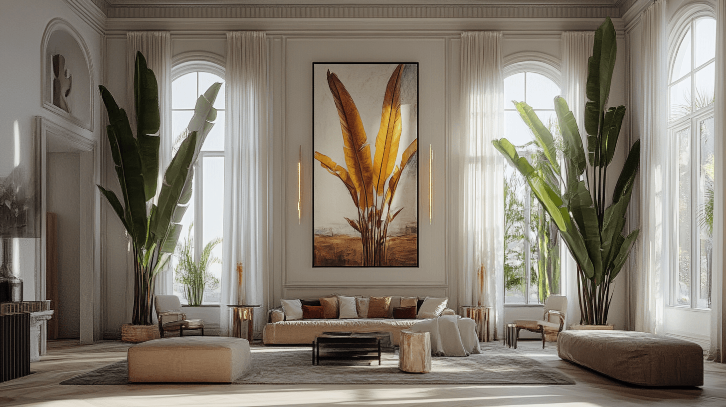 Decoration tips for high ceilings