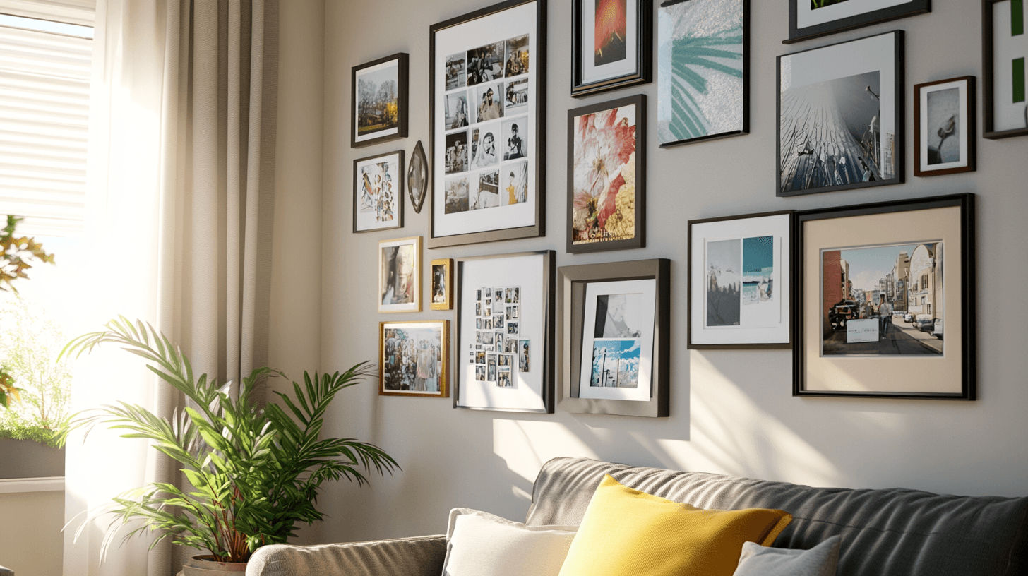 Designing photo walls: Stylishly staging memories