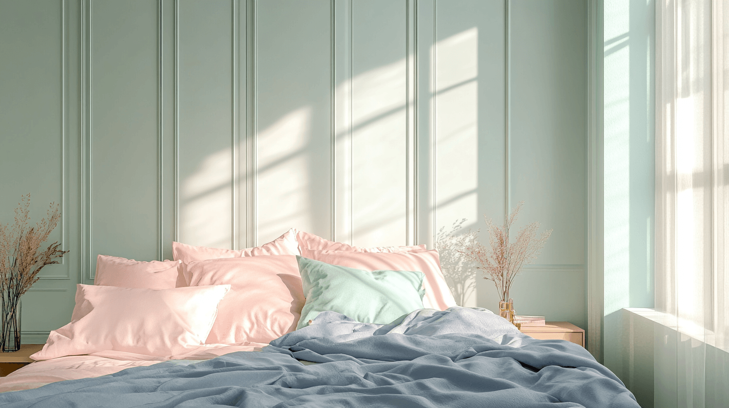 The best pastel color combinations for your bedroom