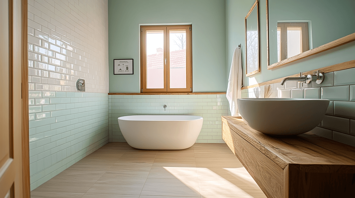 Color and material selection for the vintage look