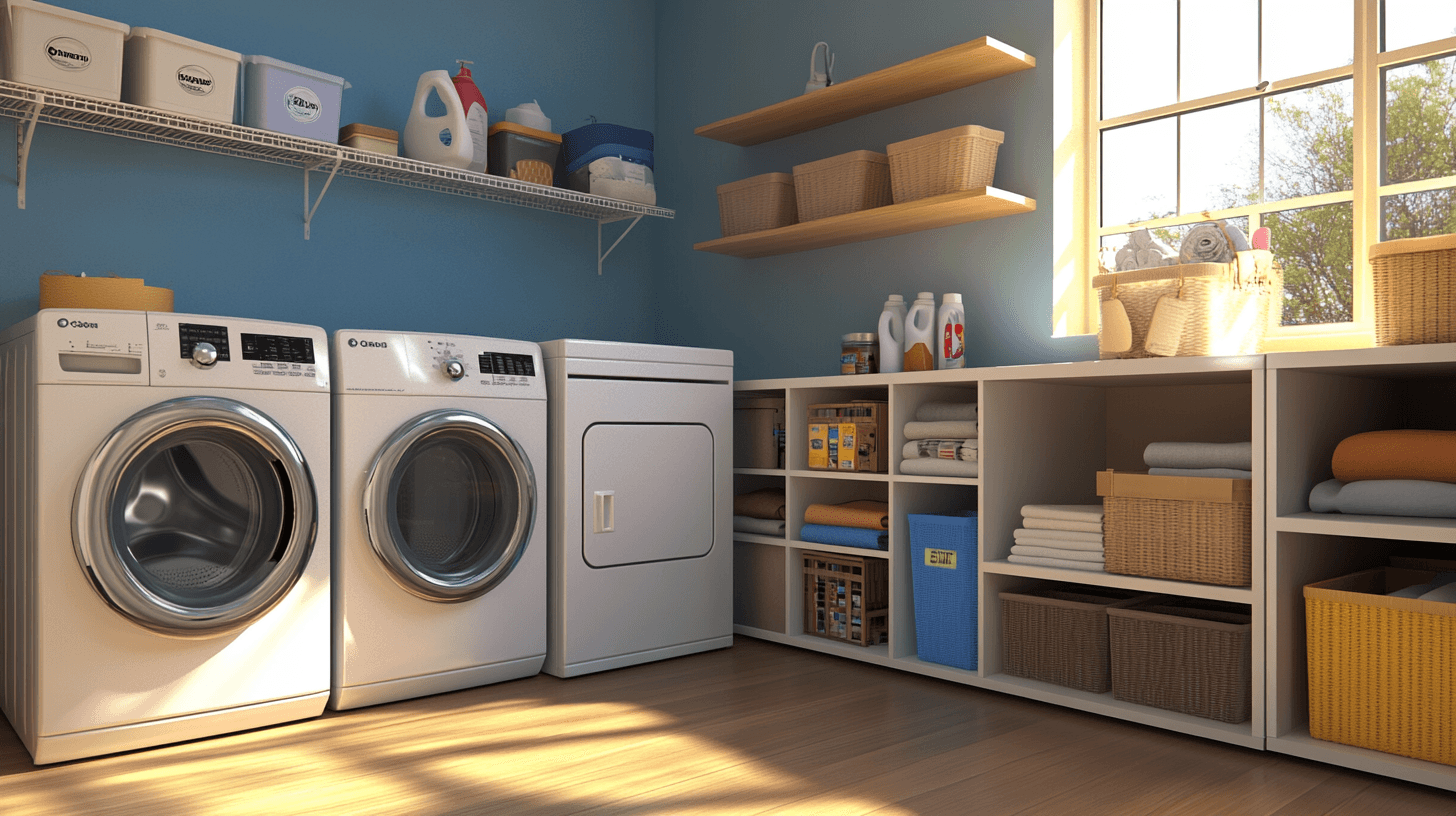 Setting up a utility room: Efficiency in the household