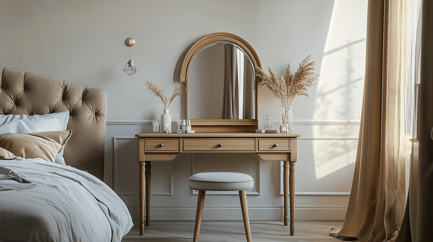 Stylish makeup: Dressing tables for your bedroom