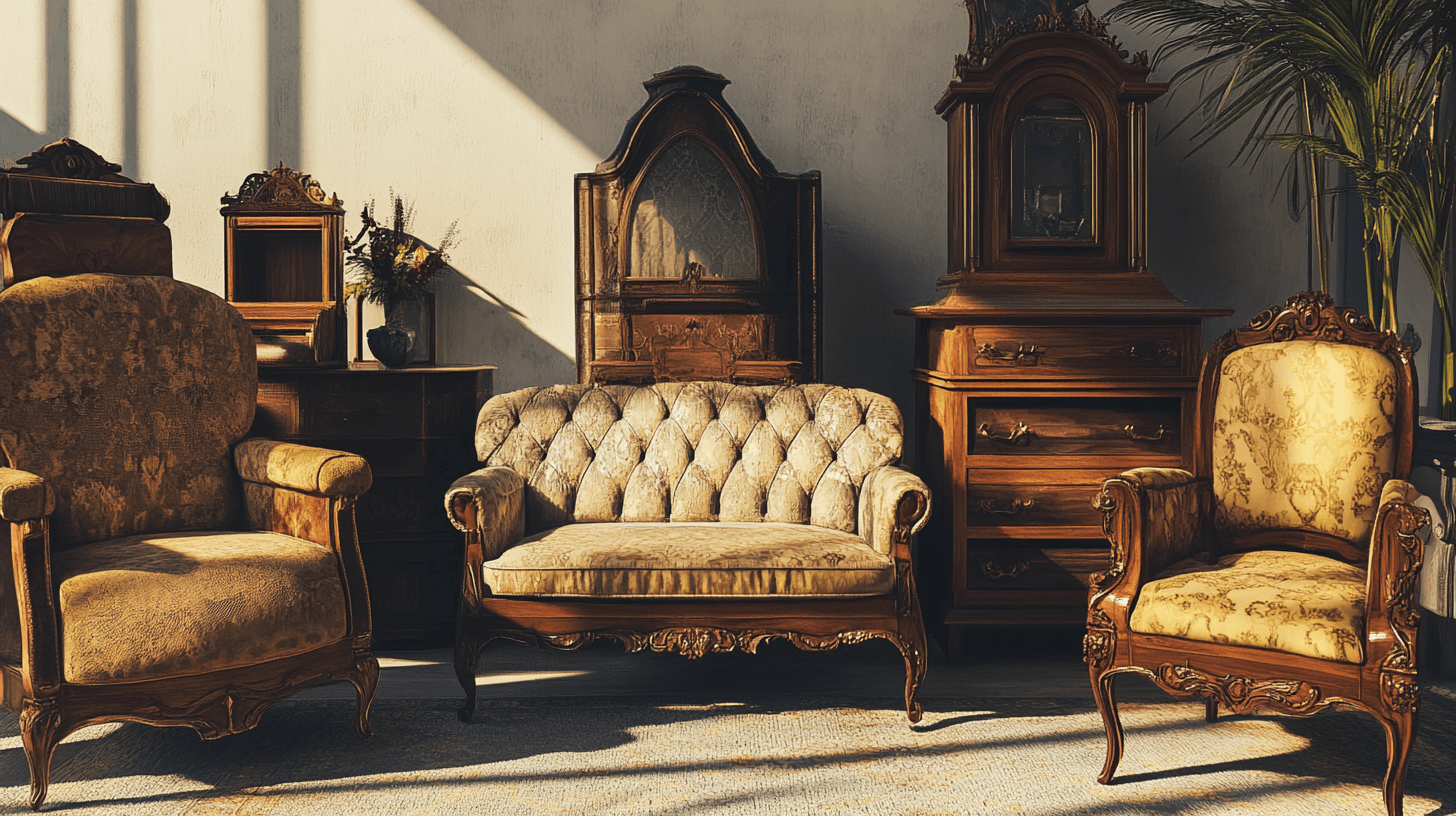 Furniture in Victorian Modern style