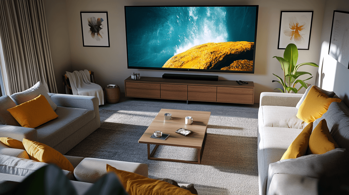 The right furniture selection for your TV room