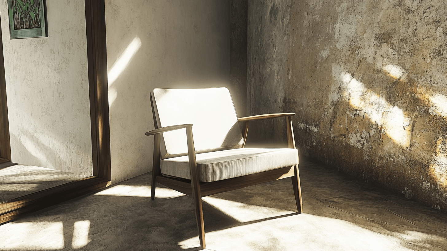 Postmodern furniture: A play with shapes and materials