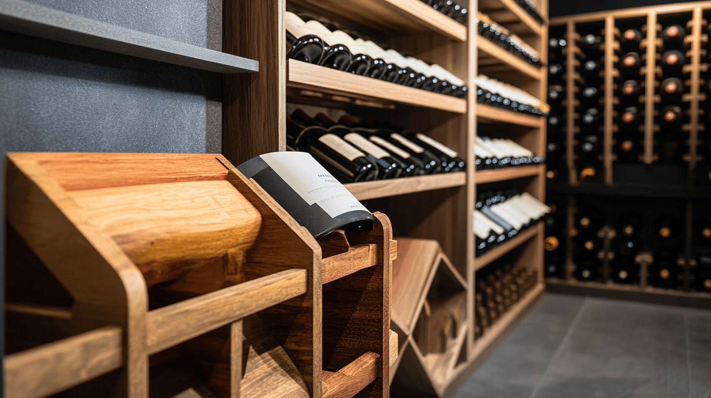 The right shelves for your wine cellar