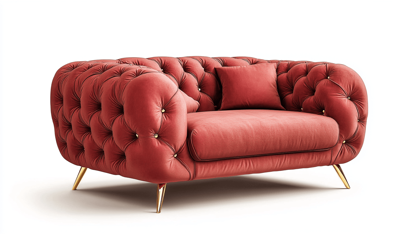 Furniture in Hollywood Glam style