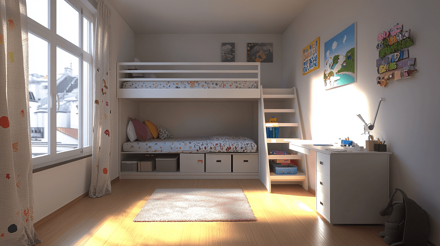 Multifunctional furniture for more space and order