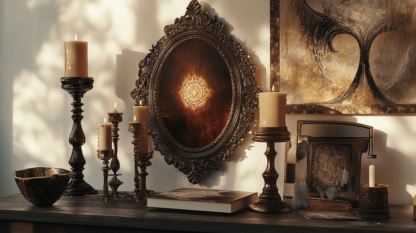Decorative Elements: Artistic Details and Mystical Accents