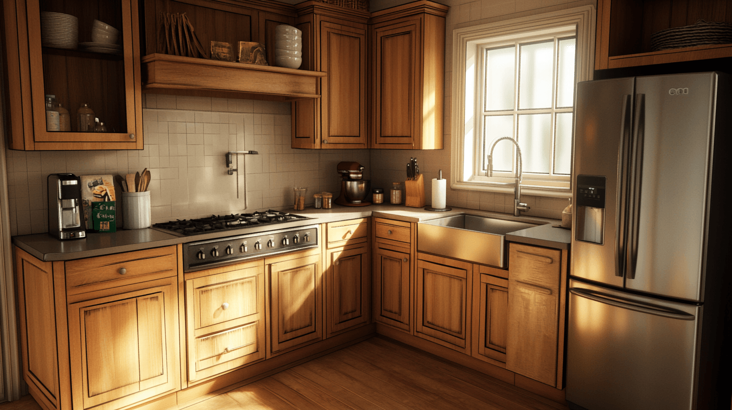 Country-style kitchen: Tradition meets modern technology