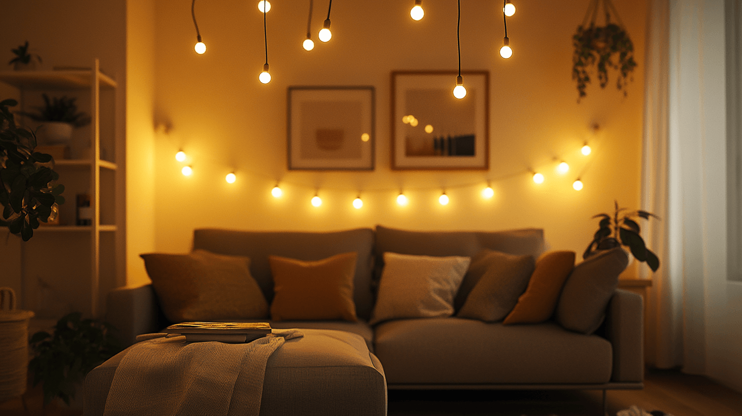 Fairy lights as decoration: Cozy lighting for every season